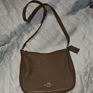 Coach Tan Leather Crossbody Bag